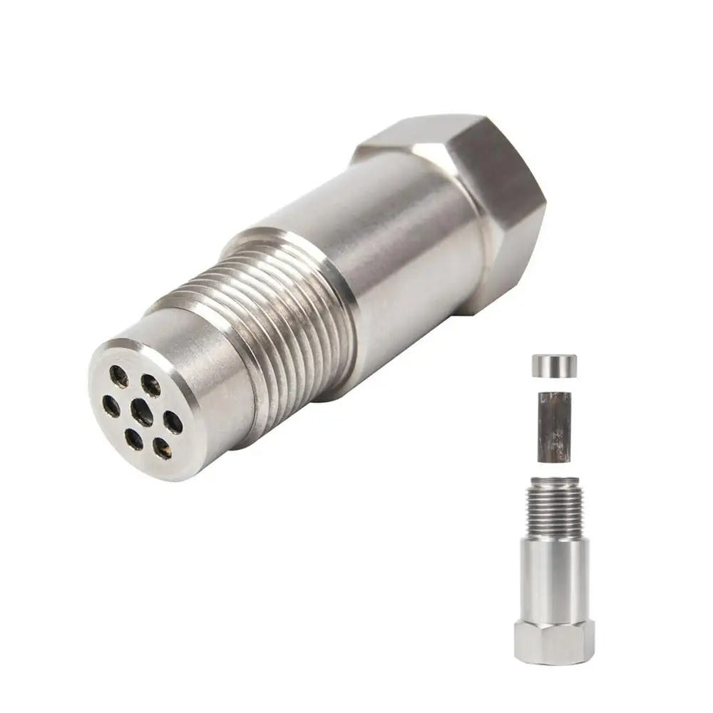 High Quality Universal O2 Oxygen Sensor Mini Catalytic Converter M18 x 1.5 Stainless Steel Adapter