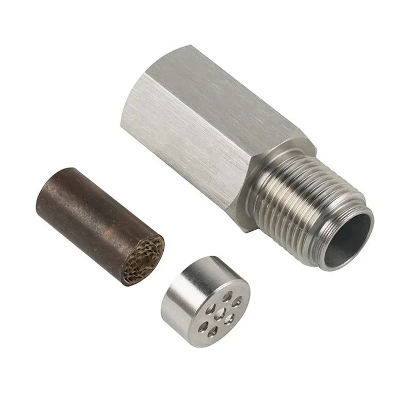 1Pcs Oxygen Sensor Adapter Mesh Spacer Universal Fit Check Engine Light Fix Catalytic Converter Emulator