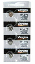 371 Energizer Silver Oxide Watch / Electronic Battery 4 Pcs