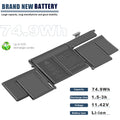 A1582 A1502 Battery for MacBook Pro 13" Retina Late 2013 Mid 2014 Early 2015 CC