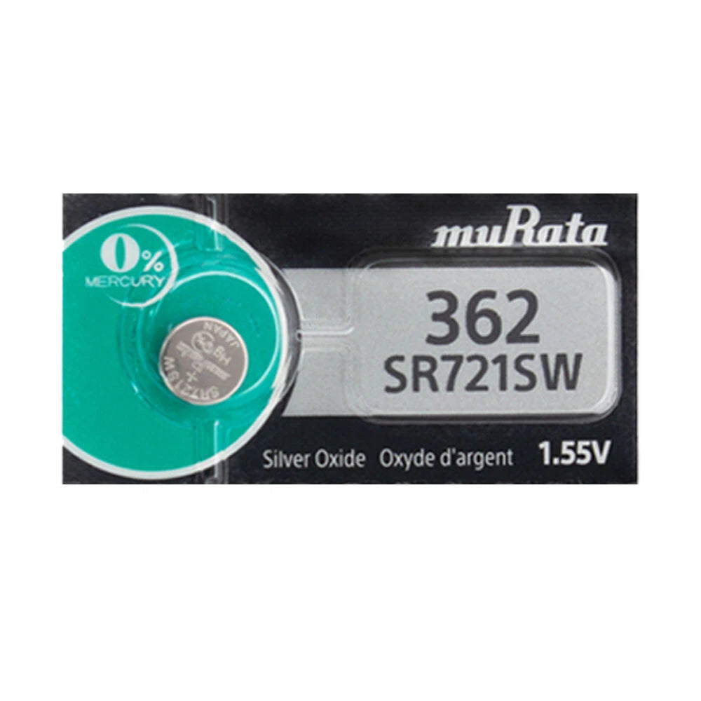 Murata Replaces Sony 362 Silver Oxide Watch Battery 1 Pk