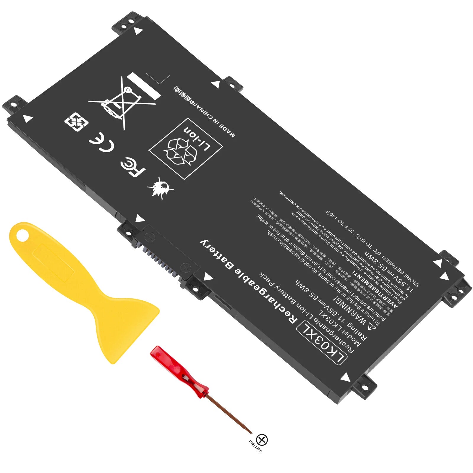 ? Battery For HP ENVY X360 LK03XL 17-AE 17-CE 15-BP 15-BQ 916368-541 916814-855