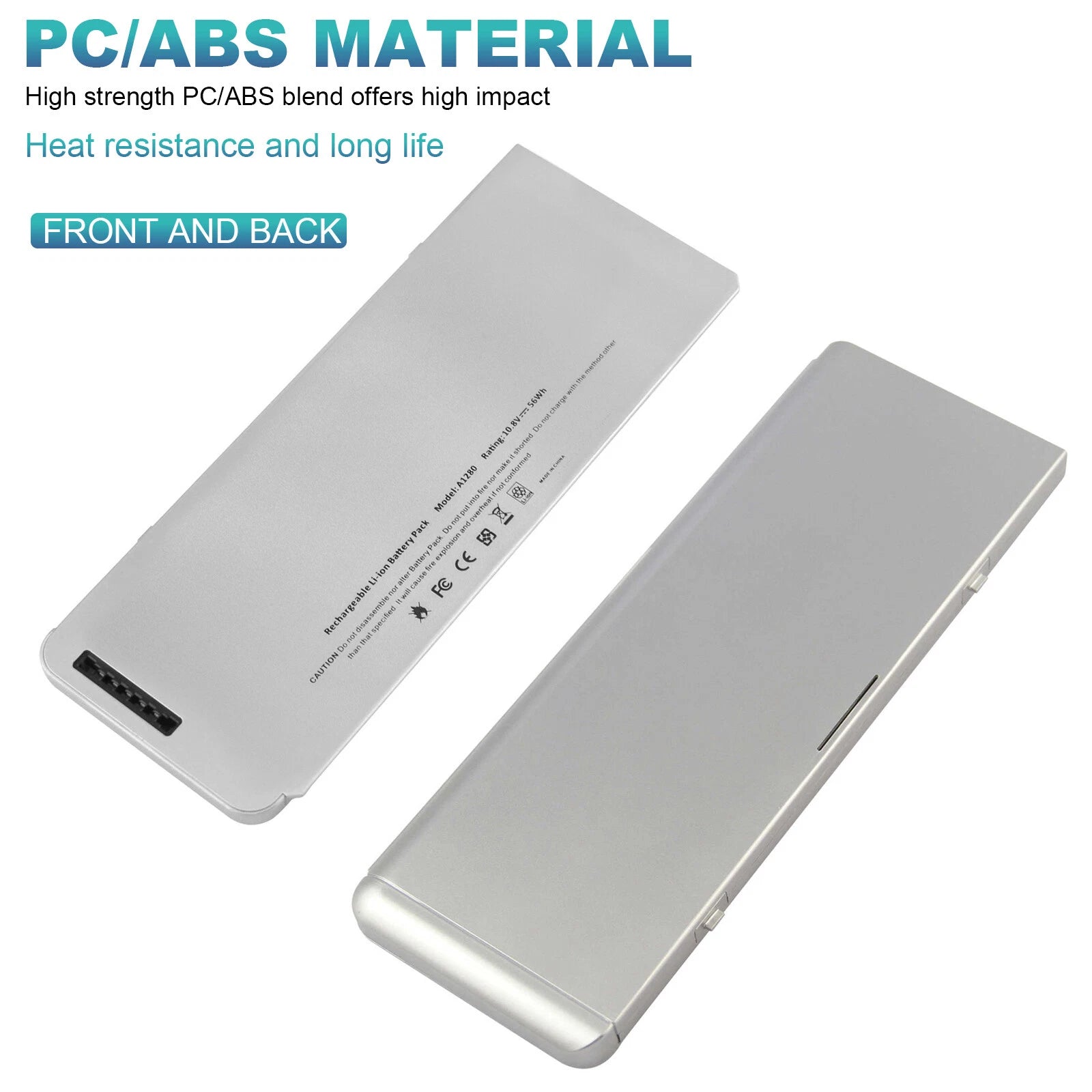 Replace A1280 Battery for Apple MacBook 13" Aluminum Unibody A1278 2008 Version