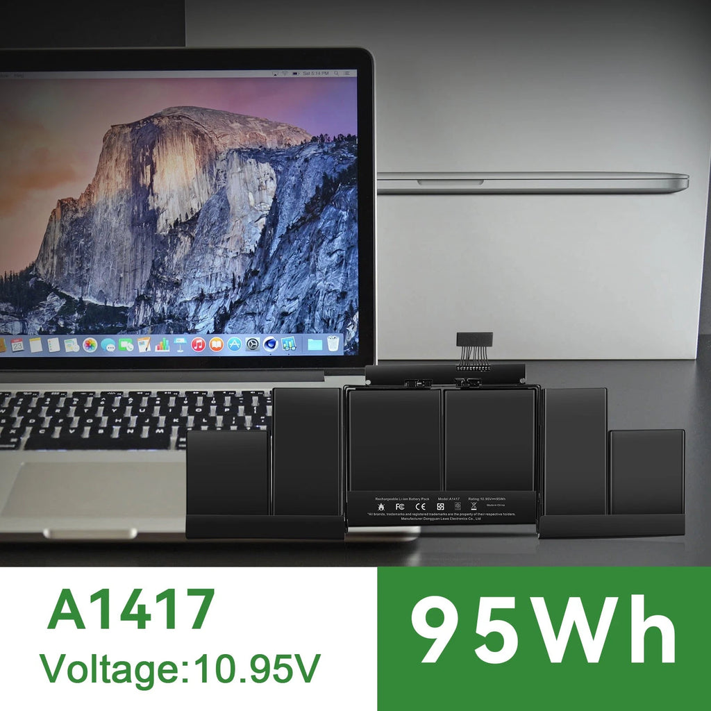 A1417 Battery For Apple Macbook Pro 15 Retina A1398 Mid 2012 Early 2013 Notebook