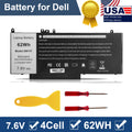 Battery 6MT4T For Dell Latitude E5470 E5570 Series TXF9M 79VRK 7V69Y 7.6V 62Wh