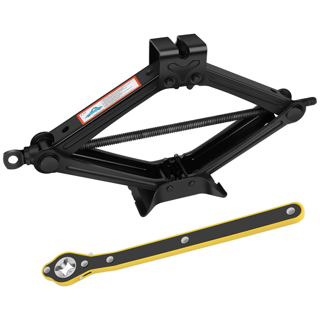 2Ton 3 Ton Scissor Jack Handle Crank Wheel Lug Wrench Tool Kit Car Garage Tire