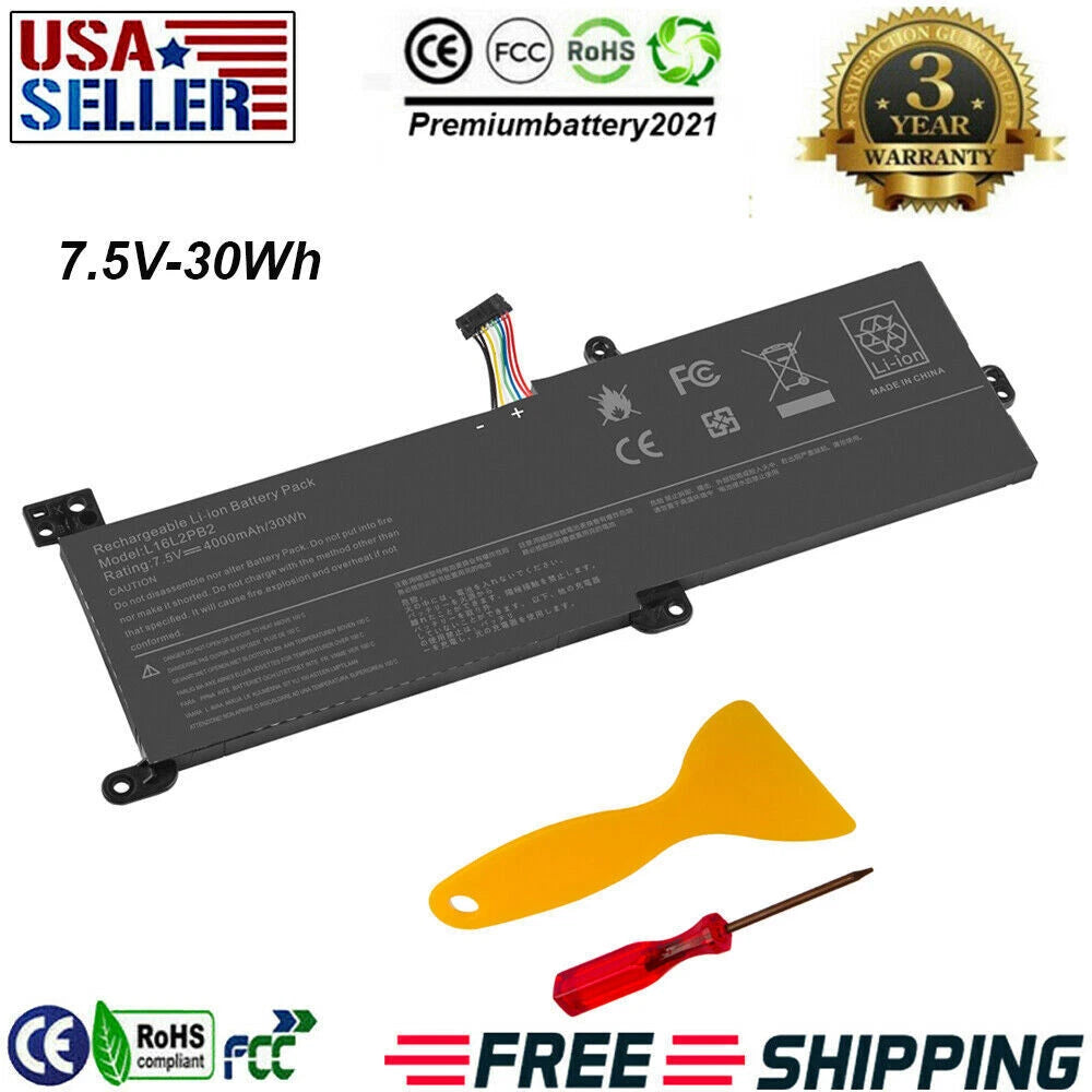 L16M2PB2 Battery for Lenovo IdeaPad 320-14AST 320-14IAP Series L16L2PB2 L16L2PB1