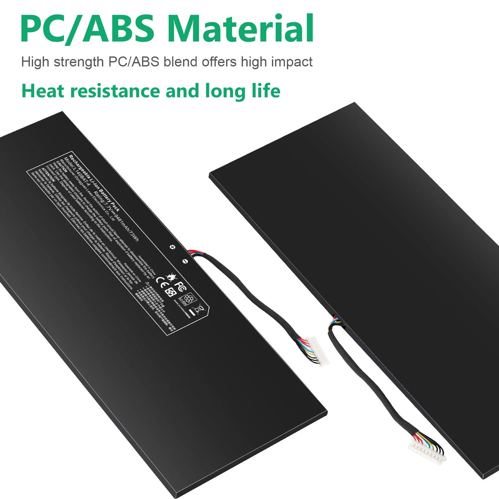 L140BAT-4 6-87-L140S-72B01 7.7V 73Wh Battery for Lemp9 System76 Darter Pro 2021