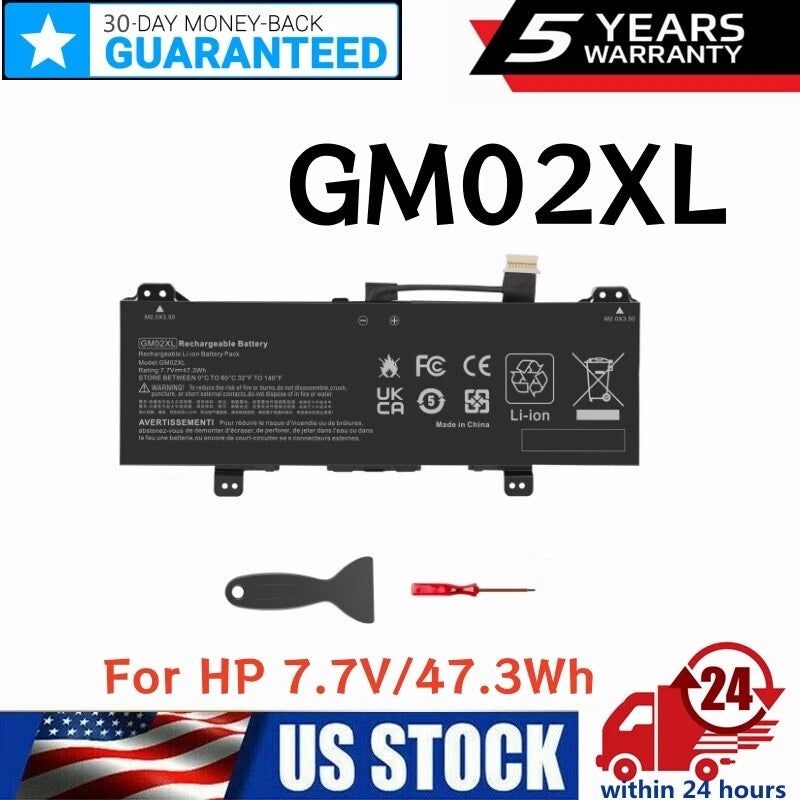 GM02XL Battery For HP Chromebook 14 G5 11 G7 HSTNN-DB7X 917679-241 917725-855