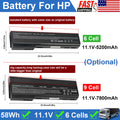 6/9Cells Battery For HP ProBook 6360b 6460b 6470b EliteBook 8460p 8460w 8470p