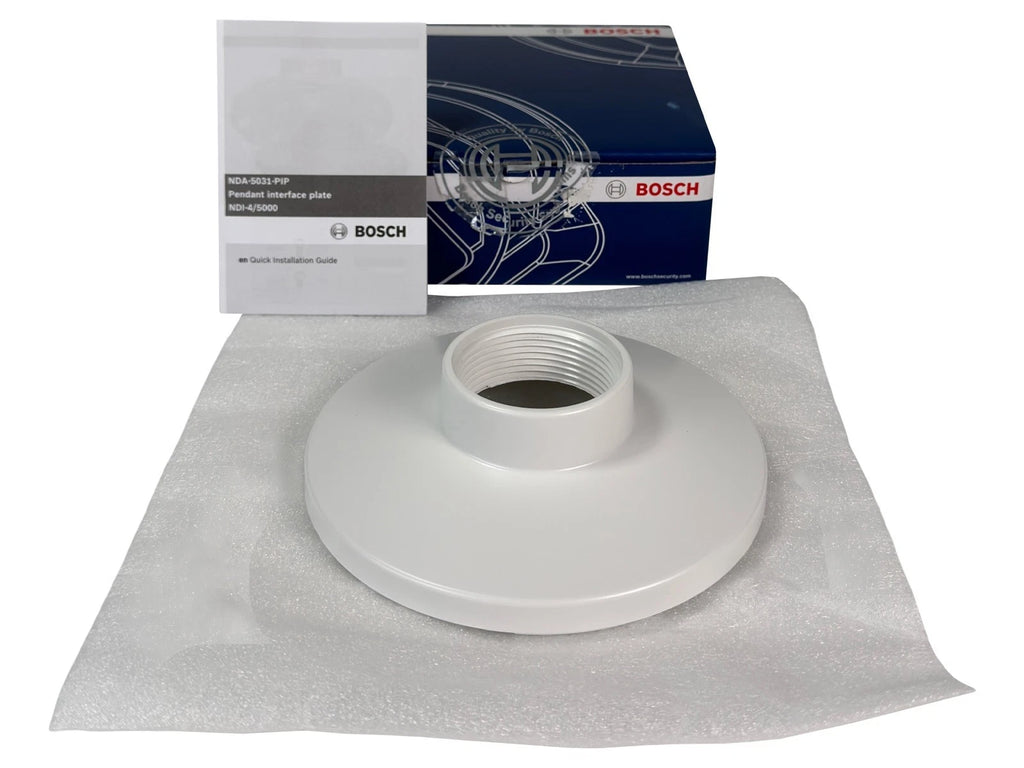 NEW Bosch NDA-5031-PIP Pendant Interface Mounting Plate NDI-4/5000 White