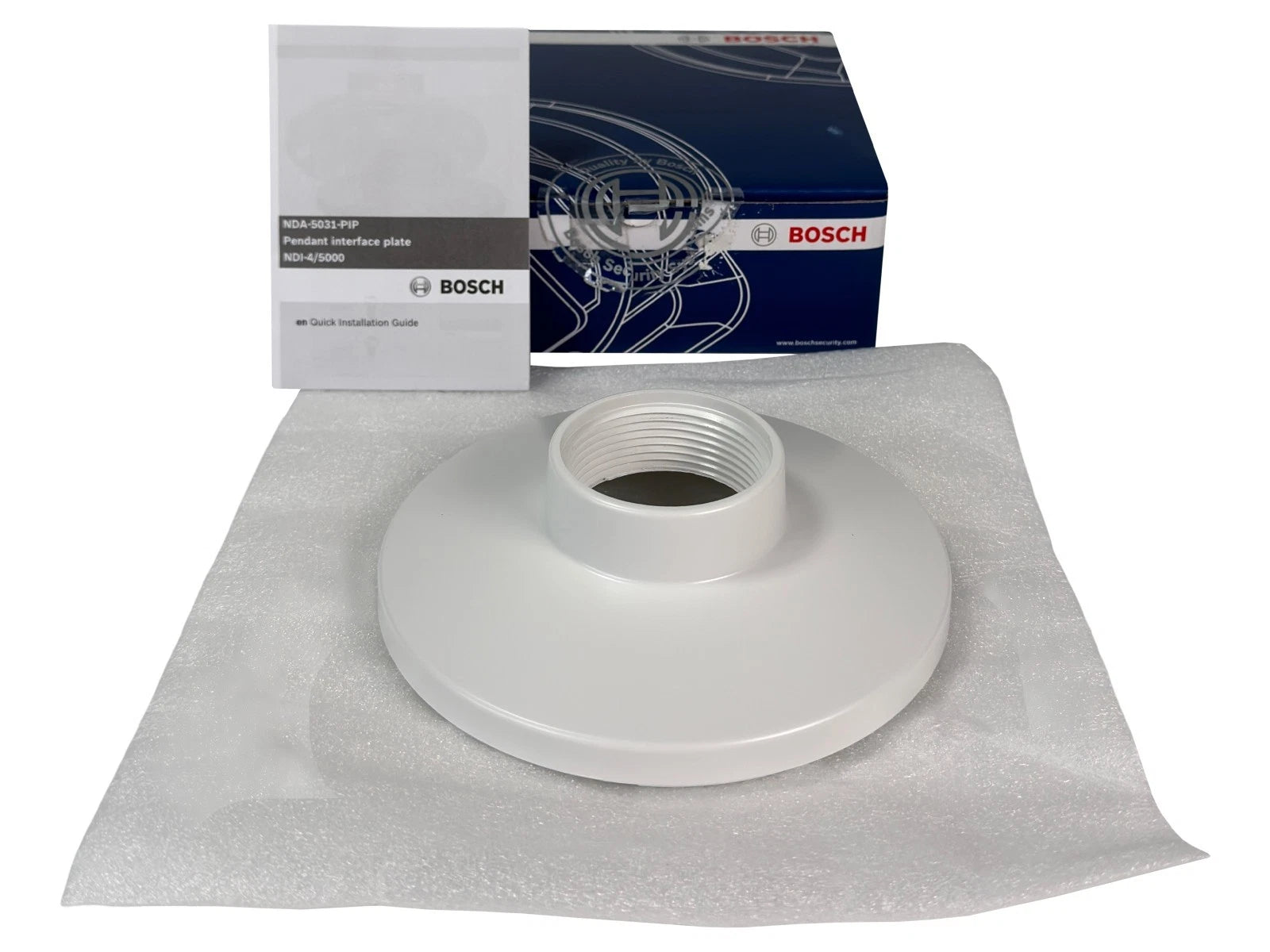 NEW Bosch NDA-5031-PIP Pendant Interface Mounting Plate NDI-4/5000 White