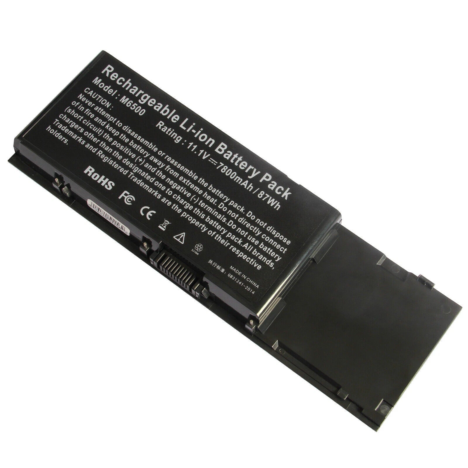 DW842 Battery For Dell Precision M2400 M4400 M6400 M6500 KR854 312-0873 9Cell