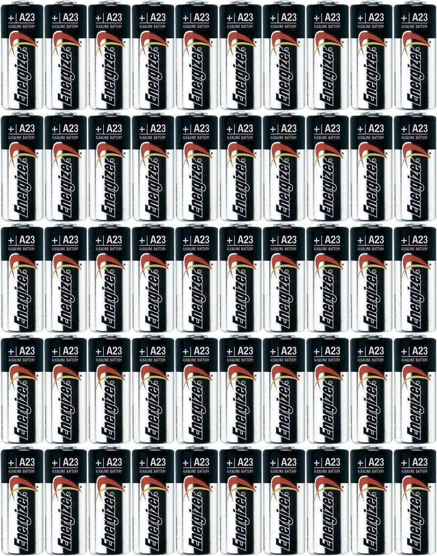 50 Energizer A23 GP23AE 21/23 23A 23GA MN21 GP23 23AE 12v Batteries