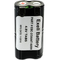 Exell 4.8V 650mAh NiMH Battery Pack w/ Tabs Scanner Emergency Lighting Razors