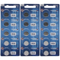 15 Pieces 3v Renata Lithium Coin Batteries CR1225