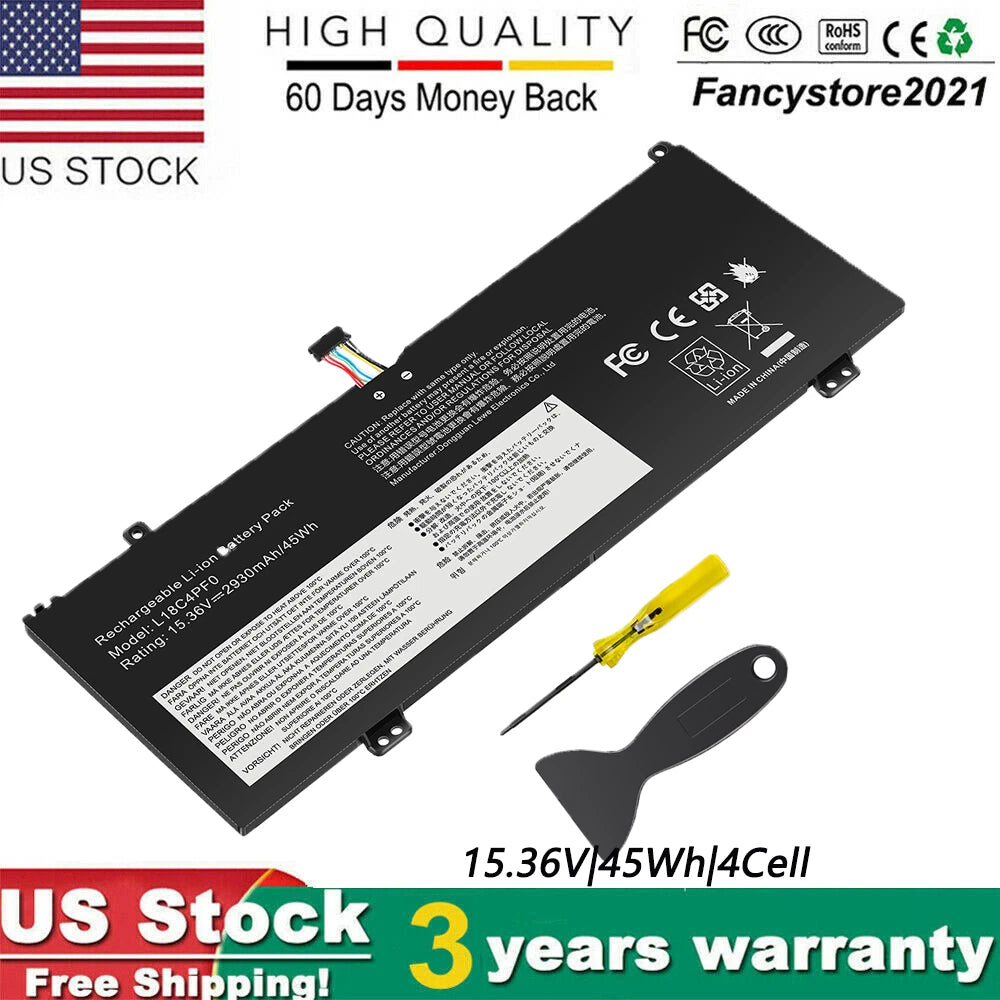 L18C4PF0 L18M4PF0 L18D4PF0 Battery For Lenovo ThinkBook 13s-IWL 13s-IML 14s-IWL