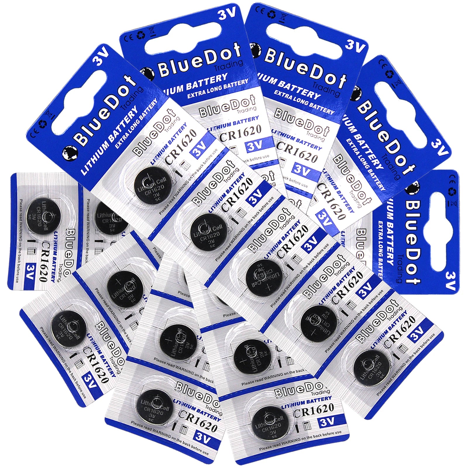 NEW 25pcs Cr1620 / 5009LC / DL-1620 ~ 3V Batteries Guaranted Fast FREE Shipping