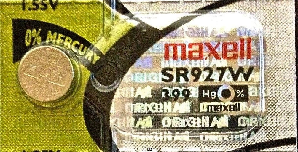 399 MAXELL WATCH BATTERIES SR927W (2 piece) SR57 D399 SR927 New US Seller