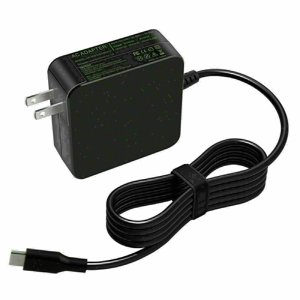 65W USB-C Charger PD Power Adapter For Samsung Galaxy Book Pro 360 13.3" 15.6"