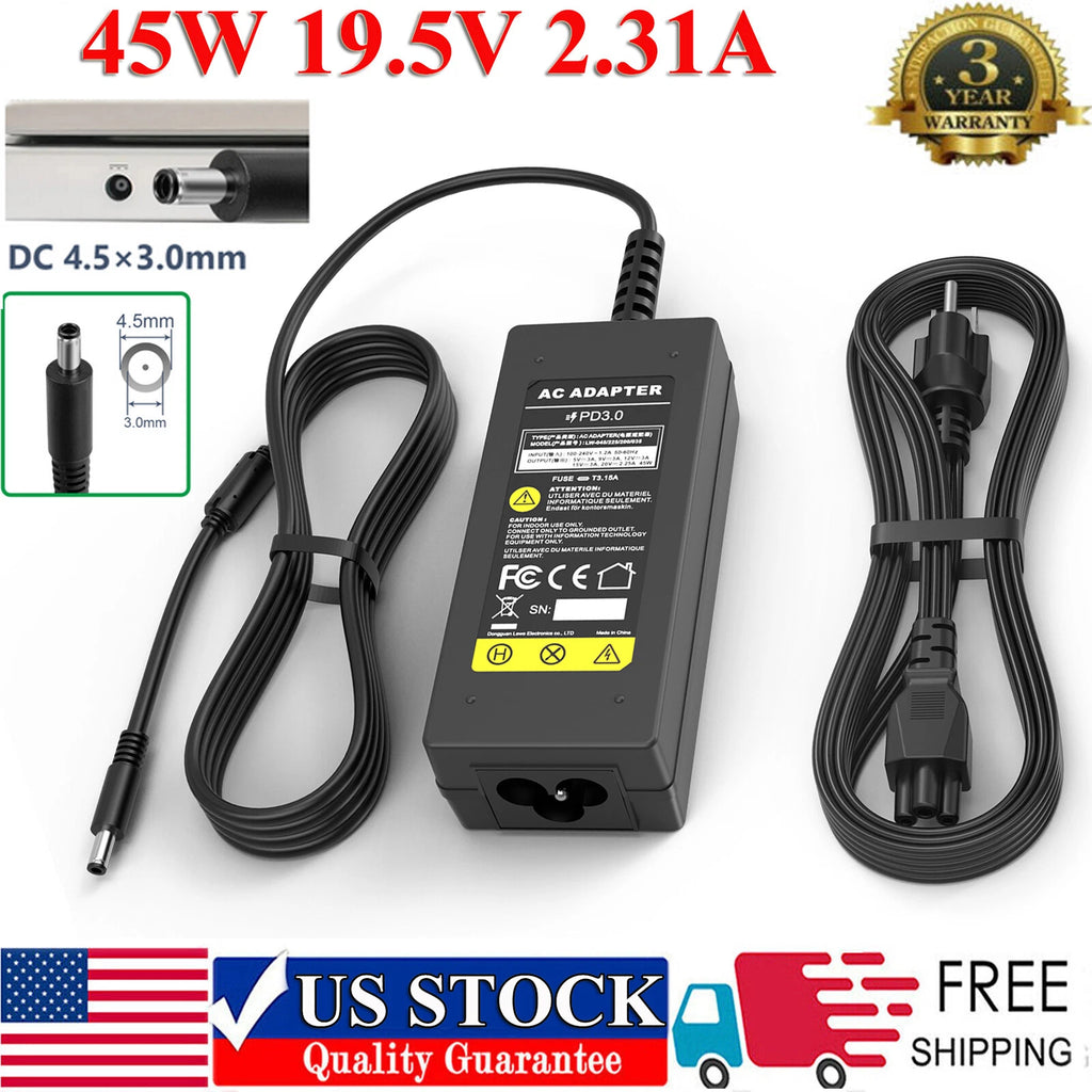 Adapter Charger For Dell Inspiron 14-3465 P25T P69G P69G001 P76G Power Supply F