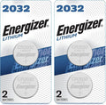 Energizer 2032 Batteries 4 Count Lithium Coin Batteries Brand New Exp 2030