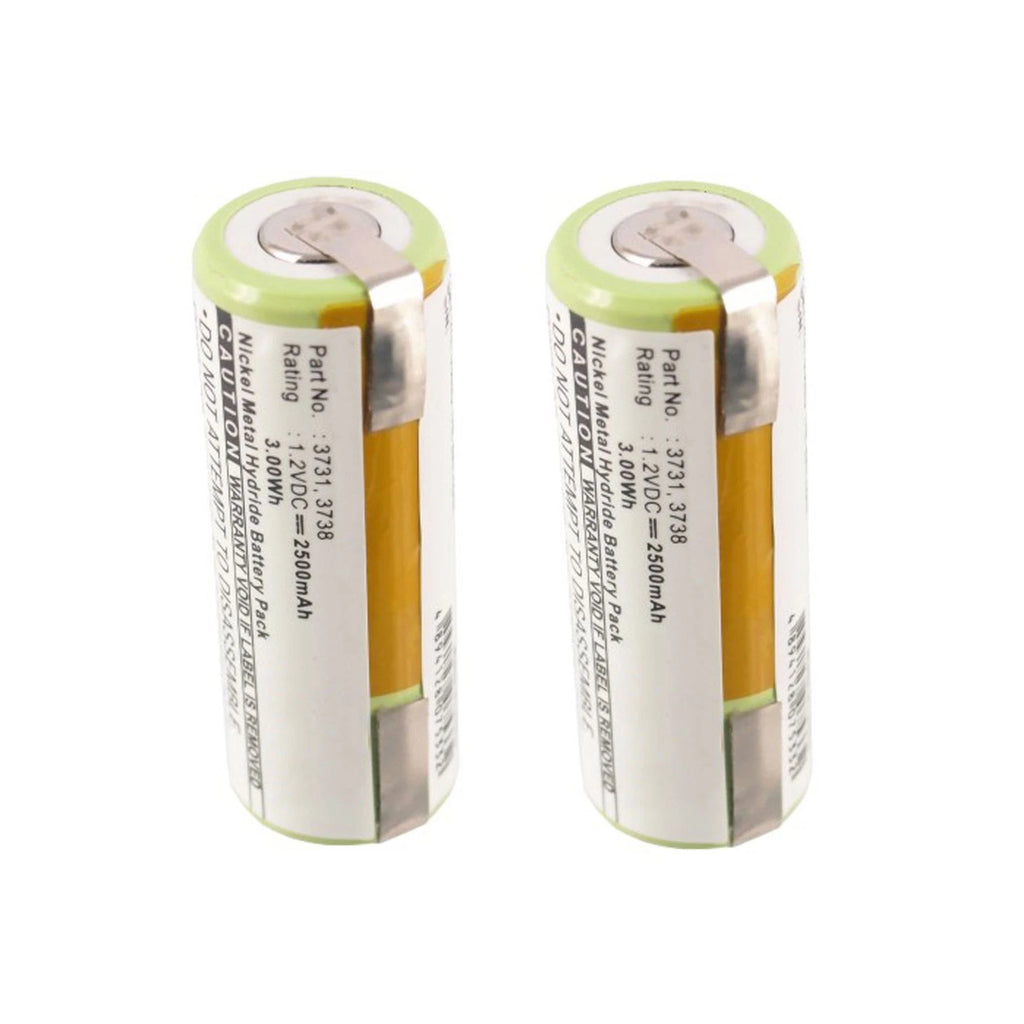2PC Electric Toothbrush Battery for Oral-B Triumph Oral-B Professional Care