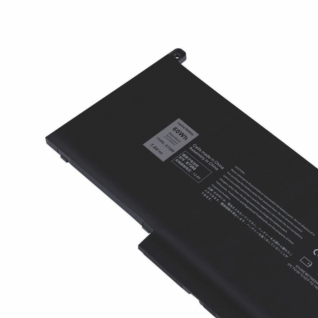 Battery for Dell Latitude 12 13 14 Series E7280 E7290 E7380 E7390 E7480 E7490