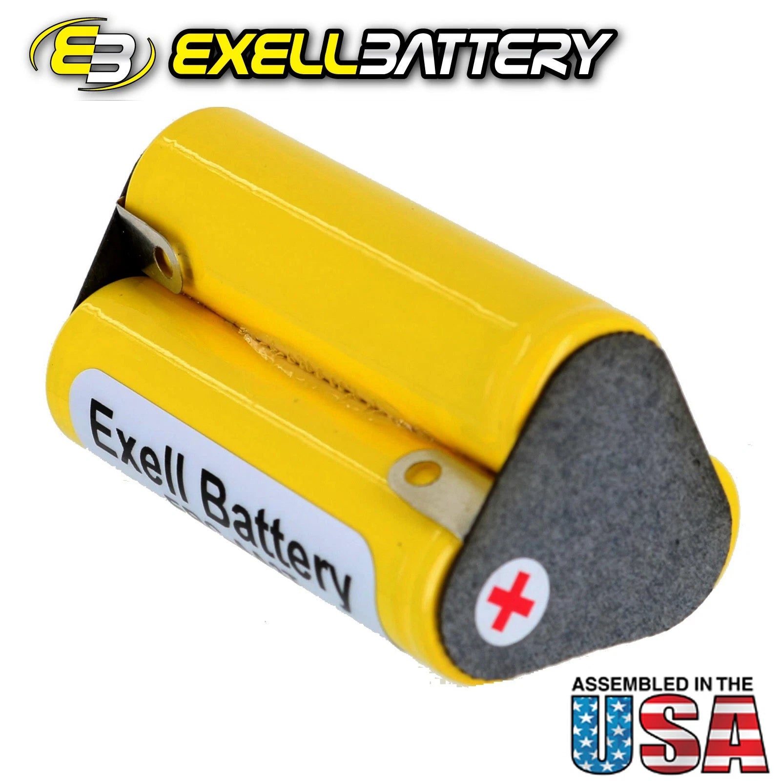 Exell 3.6V 1000mAH (3xAA, 3.6Wh, Triangle) NiCDBattery Pack