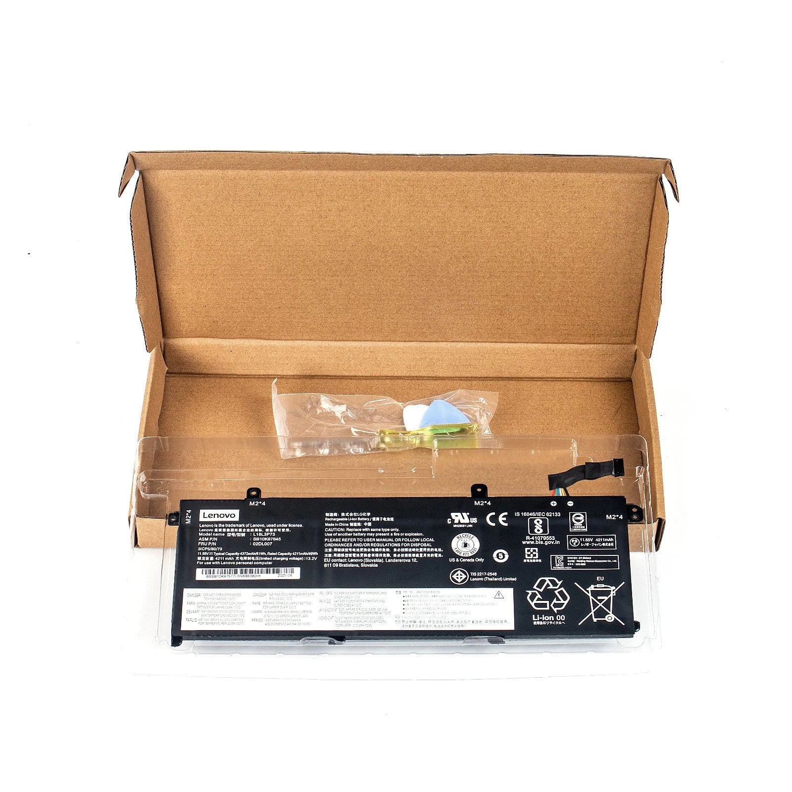 Genuine L18L3P73 Battery for Lenovo ThinkPad T14 Gen1/Gen2 02DL007 SB10K97645