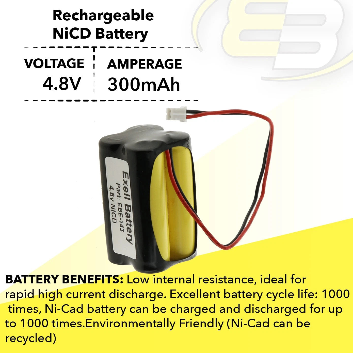 Baby Monitor Battery Compatible With ANIC1404