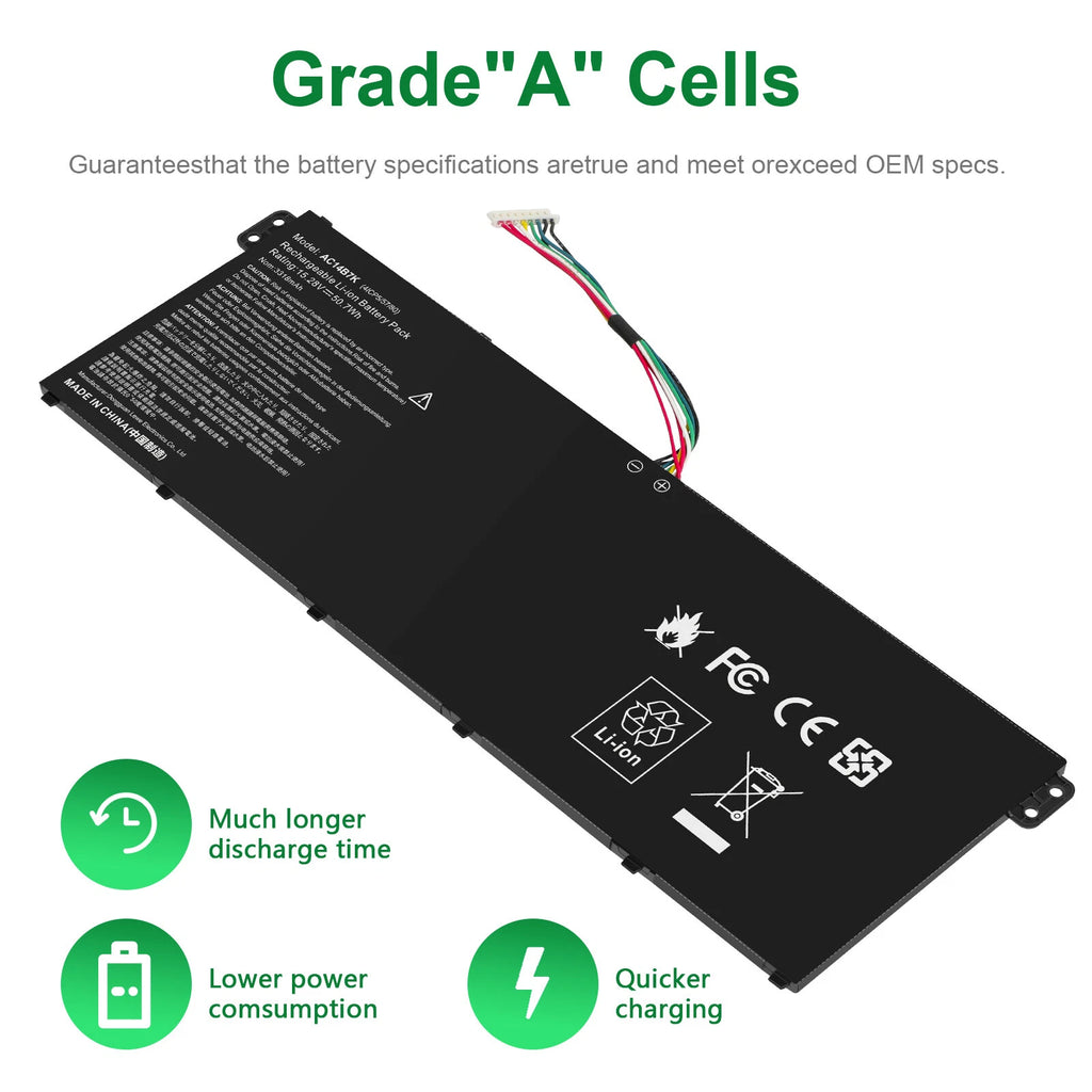 AC14B7K Battery for Acer acer Swift 3 SF314-52 SF314-54 314-54 Spin 5 SP515-51GN