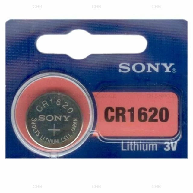 SONY CR1620 DL1620 3V Coin Lithium Battery x 25
