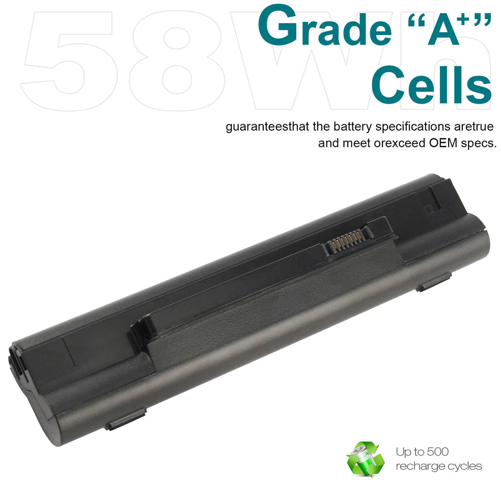 Battery for Dell Inpiron Mini 10 1011 11z 10v 10(1010) F144H, PP19S, 312-0867