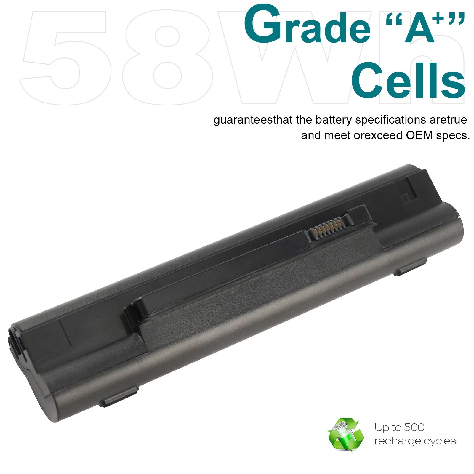 Battery for Dell Inpiron Mini 10 1011 11z 10v 10(1010) F144H, PP19S, 312-0867