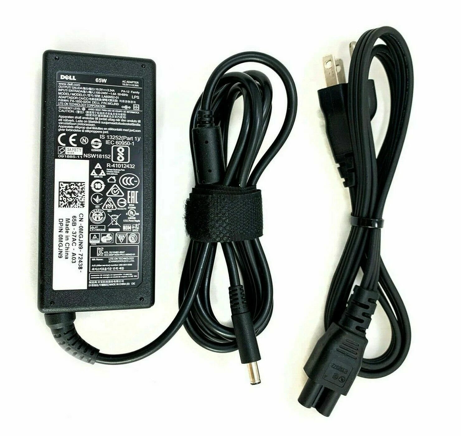 NEW Original Dell Inspiron AIO 20-3059 W15B AC Power Supply 65W Adapter Charger