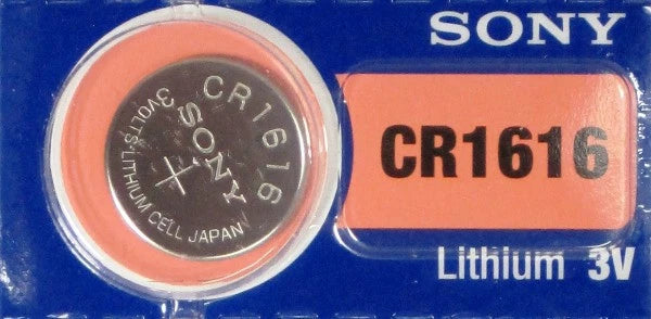 1 SONY CR1616 CR 1616 3v Lithium Battery NEW Exp. 2025