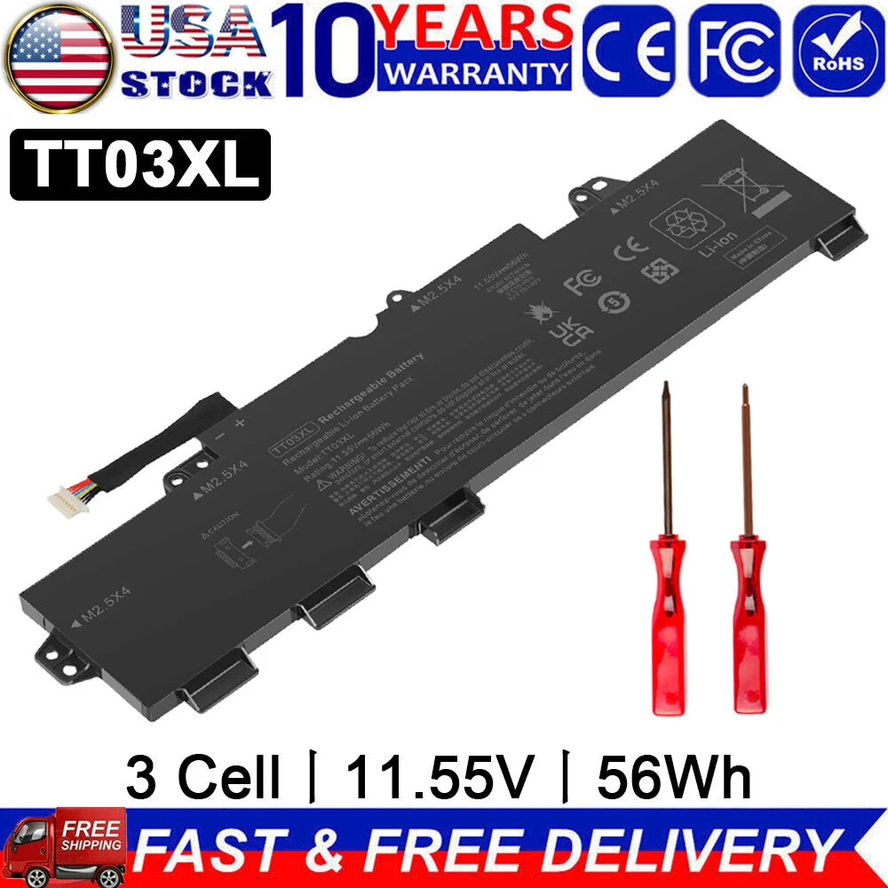 ?TT03XL Battery for HP EliteBook 850 G5 850 G6 ZBook 15U G5 G5-4215U G6 /Charger