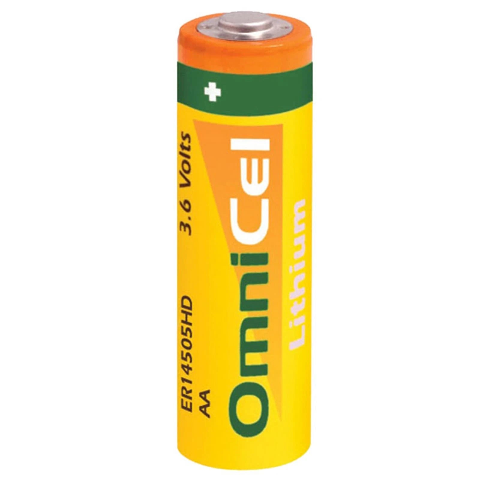 OmniCel ER14505HD 3.6V AA Standard Terminal Battery RFID AMR Backup