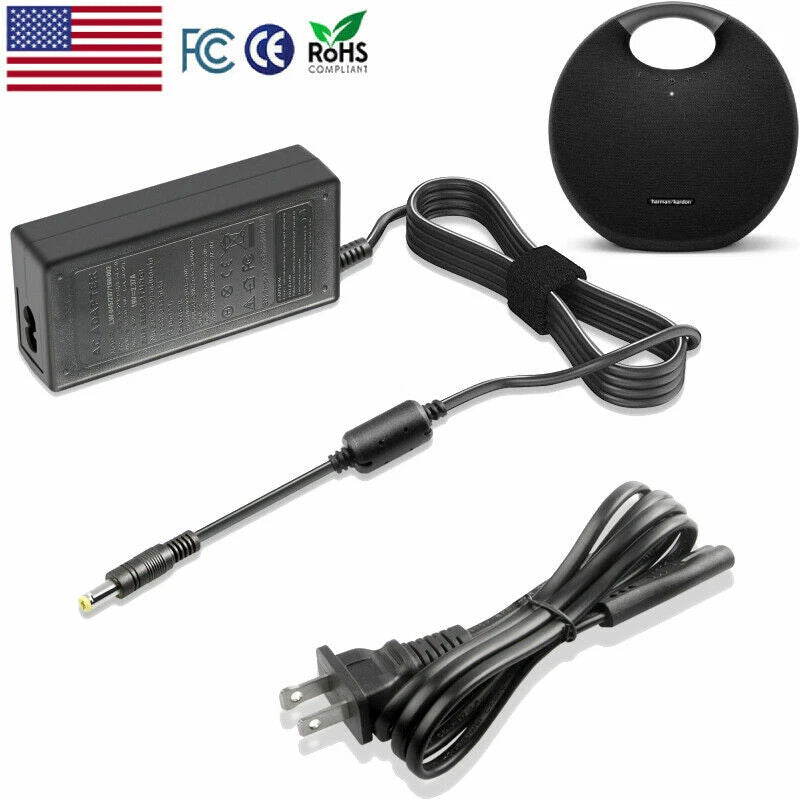 AC Adapter Charger for Harman Kardon Onyx Studio 1/2/3/4/5/6 Bluetooth Speaker