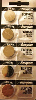 Energizer ECR1632 CR 1632 (5 piece) Lithium 3V Battery New Authorized Seller