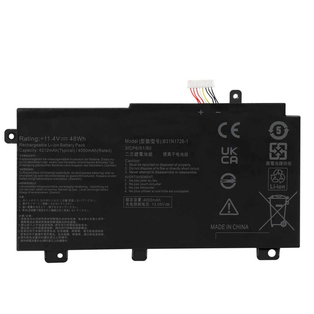 B31N1726 Battery For ASUS TUF Gaming FX505DT FX505DV FX505DU FX505DY FX505GT