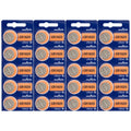 20 Pcs SONY CR1620 CR 1620 Lithium 3v Batteries, Replaces by Murata