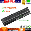 6Cell For HP Battery MU06 MU09 593553-001 593554-001 CQ32 CQ42 CQ43 dm4 g4 g6 g7