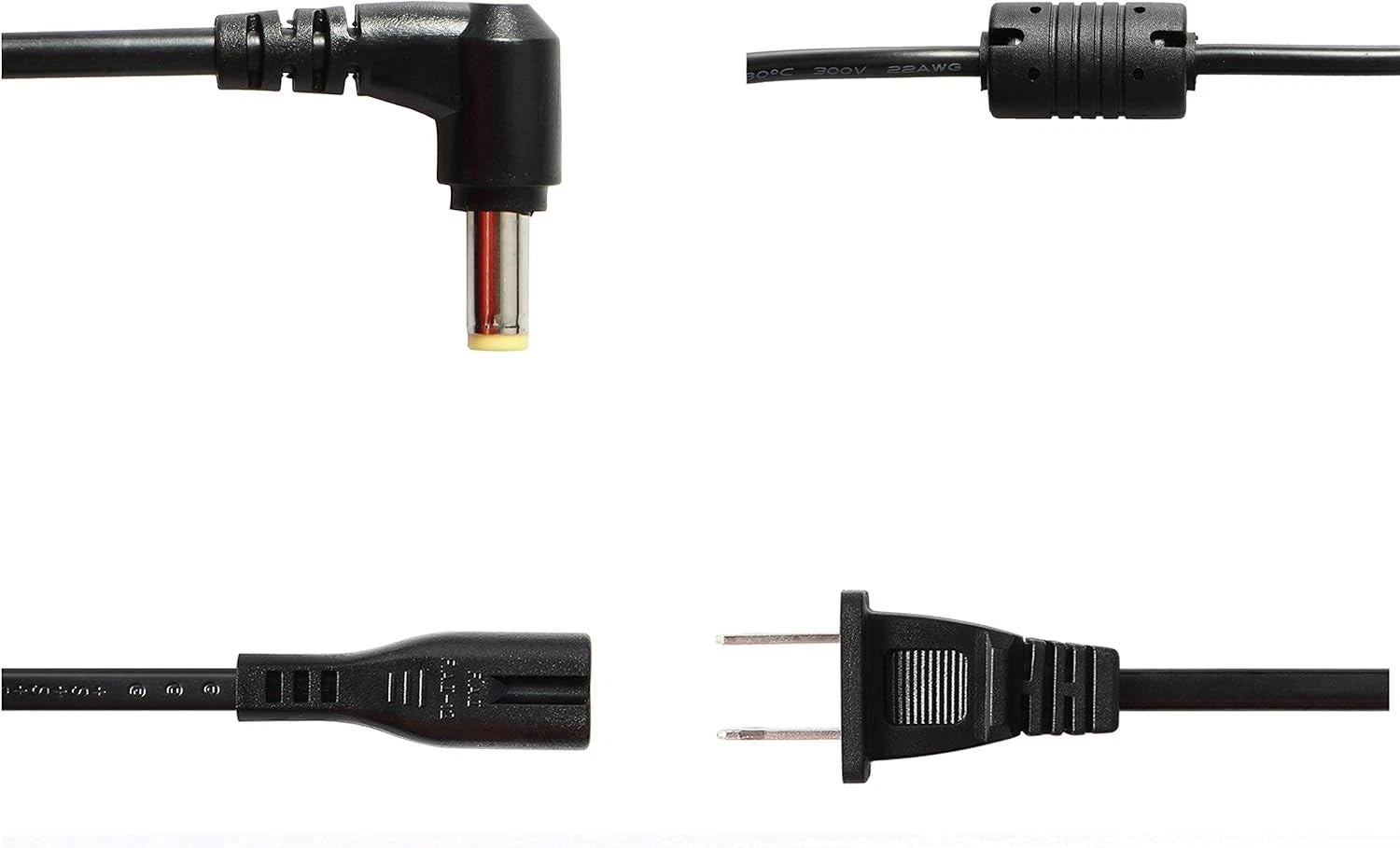 For Acer G277HL GN246HL H257HU R271 LED Monitor AC Adapter Power Supply Cord