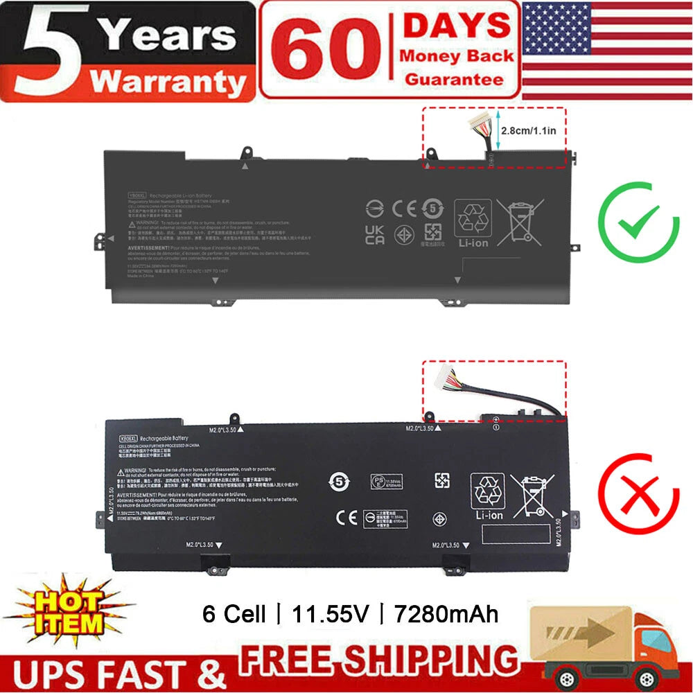 YB06XL Battery for HP Spectre x360 Convertible 15-CH0XX 15-CH011DX 928372-855