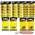 45pc Essential Batteries Kit 23A A28PX L1154 2032 2025 & Watch Opener