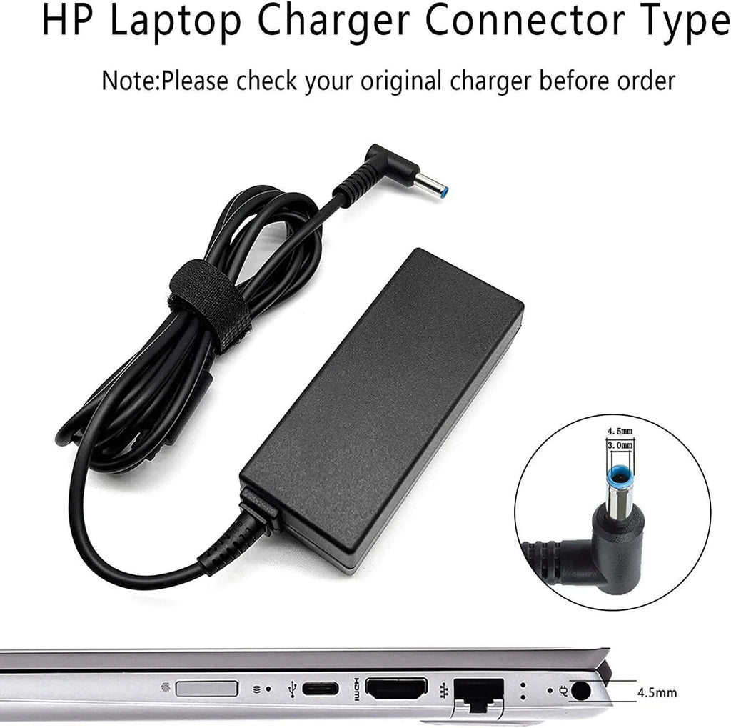90W Laptop Charger 19.5V 4.62A Adapter Power Supply for HP 240 255-G7 G6 G5 G4