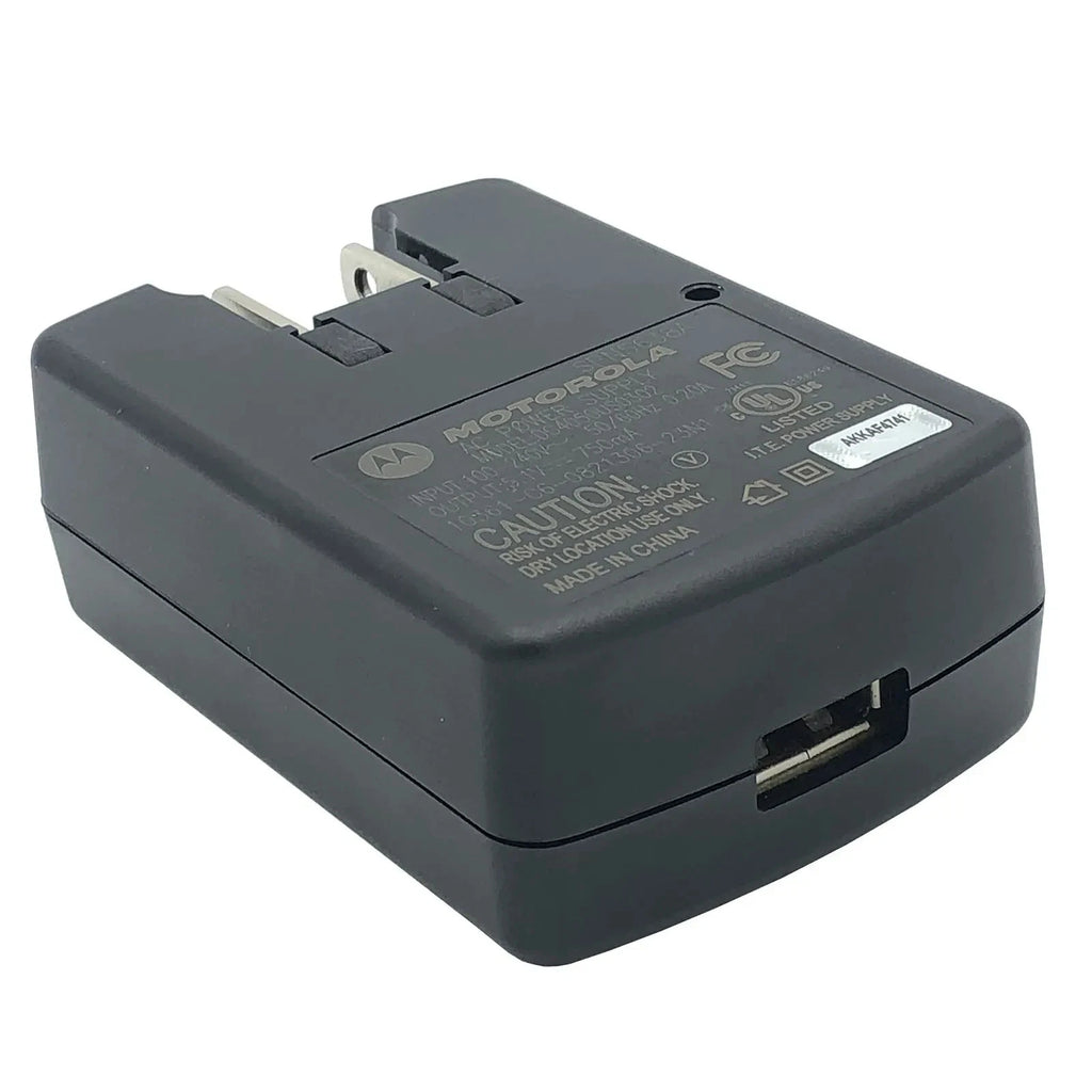 NEW Genuine Motorola DC4050US0302 USB Charger AC Adapter 5.1V 0.75A Black OEM