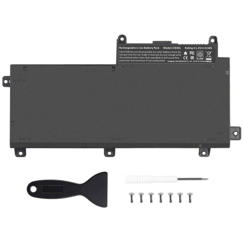 Battery CI03XL CI03 For HP ProBook 640 645 650 655 G2 G3 801554-001 HSTNN-UB6Q